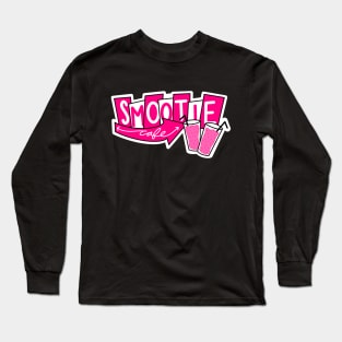 Smootie Cafe Modern Retro Long Sleeve T-Shirt